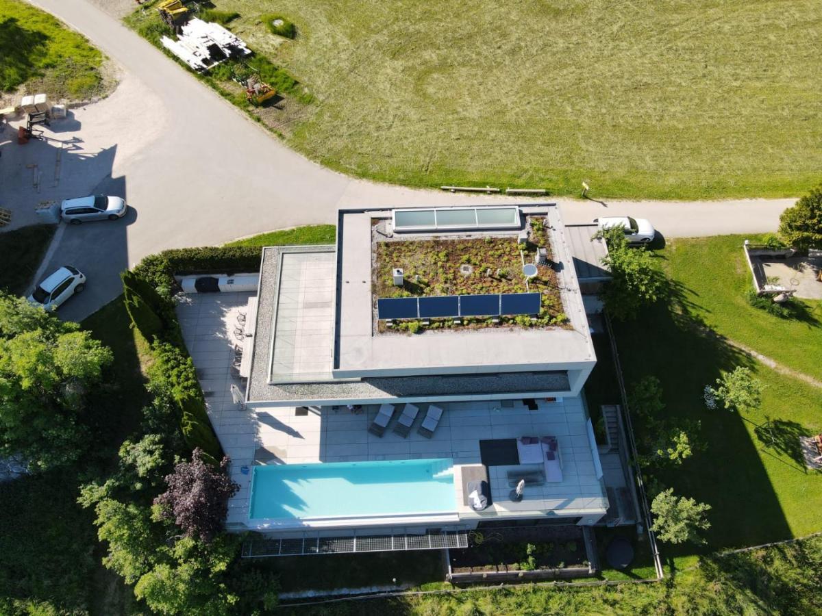Attersee Luxury Design Villa With Dream Views, Large Pool And Sauna Nussdorf am Attersee Exterior photo